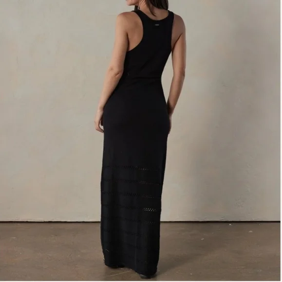 The Normal Brand Eliza Black Maxi Dress Size Small - Picture 2 of 6